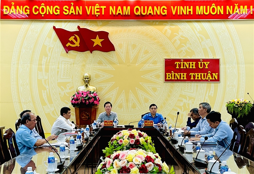 (Điểm cầu tỉnh Bình Thuận)